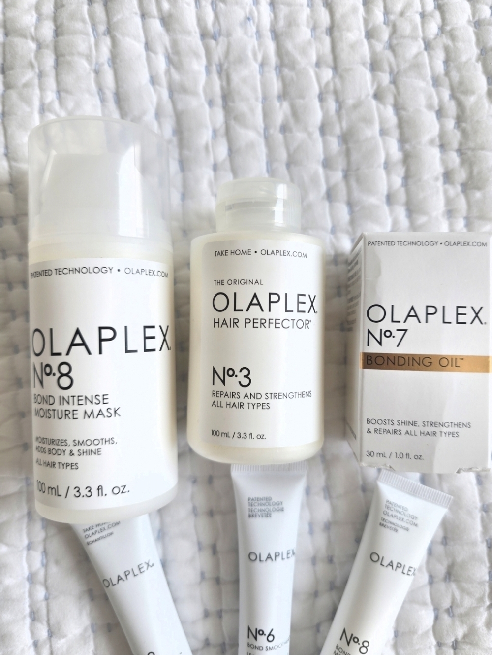 Olaplex No.8 Mask, No.7 Oil, No.3 Treatment, No.6 Smoother SET, NWT - Picture 2 of 13